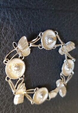 Vintage Sterling Silver Bracelet Southwestern Sterling Silver